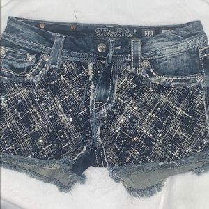 MissMe sequin shorts